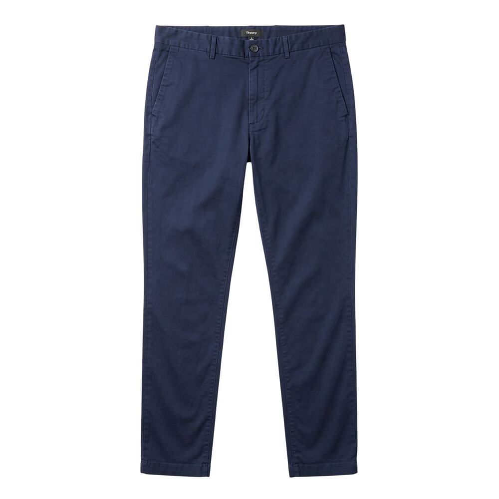 Theory Navy Blue Cotton Khakis Pants Trousers Men's 34x30 Office Preppy Career